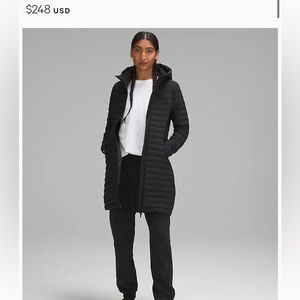Lululemon packable down jacket. Size4